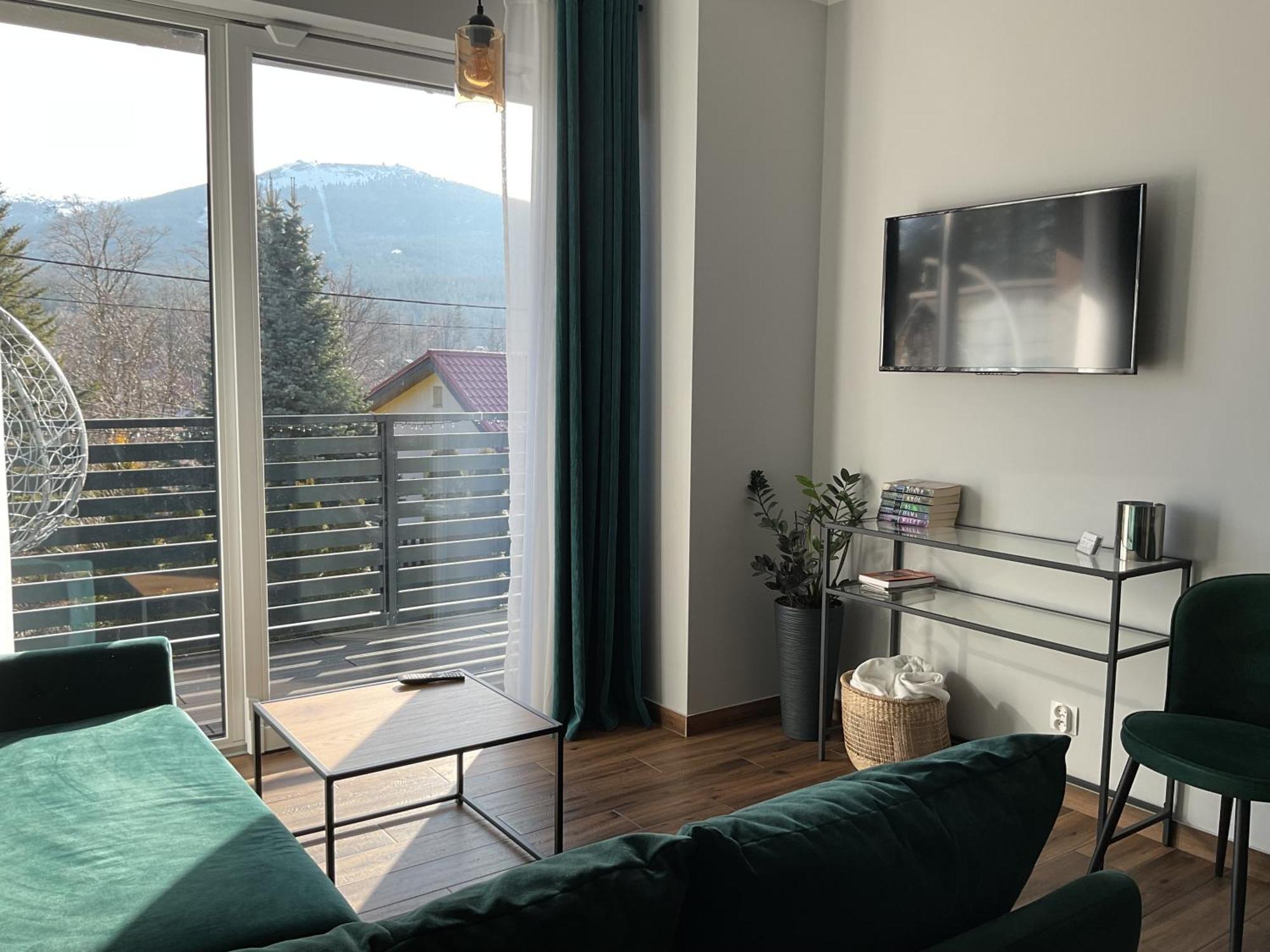 Z Widokiem Apartamenty - Apartamenty Z Widokiem Na Gory I Zewnetrzna Balia シクラルスカ・ポレンバ エクステリア 写真